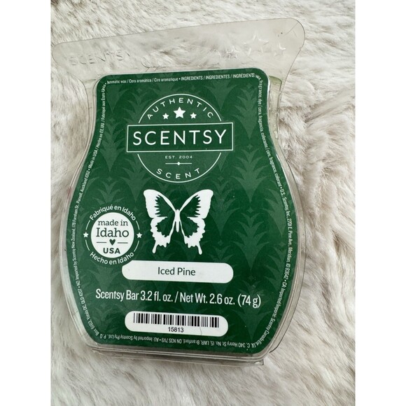 SCENTSY 3.2 oz Bar AUTUMN ROAD TRIP And ICED PINE Wax Bar Melts Fall Winter - Picture 2 of 8